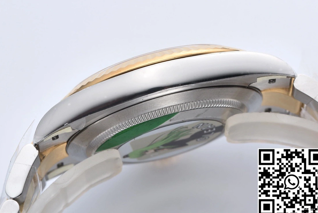 Factory Oyster Datejust Motif M126333-0020 Clean Rolex Dial Gold Band 1016